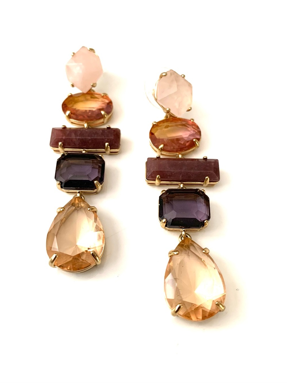 STELLA and DOT stone earrings